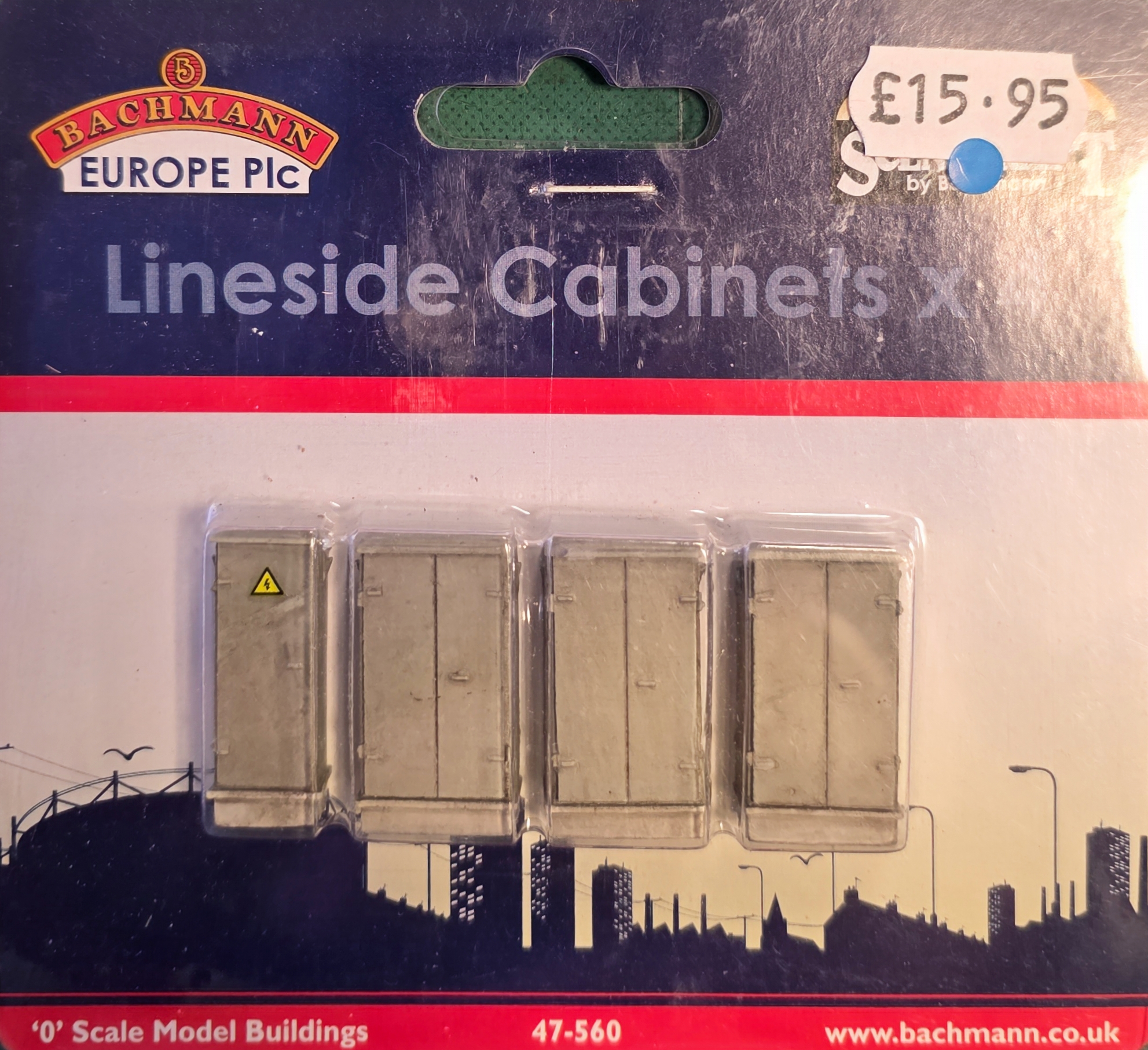 Bachmann 47-560 Pack of four lineside cabinets