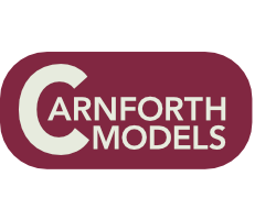 Carnforth Models Train Sets, Locomotives, Pendle Valley Workshop Garden Railway Building Kits, UK Logo