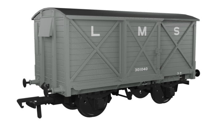 Rapido 976006 CR Dia.67 10t Van – LMS (pre-36) No.301040