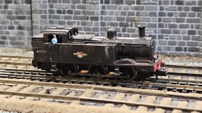 Farish Jinty 47701 (weathered, renumbered)