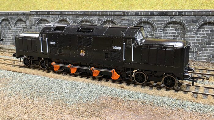 KR Models Fell Loco BR Black early crest DC