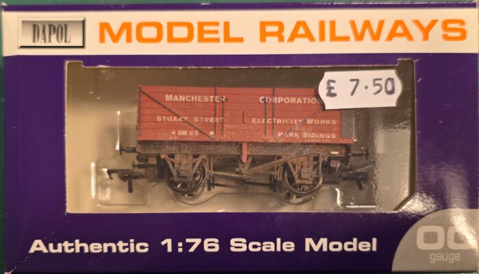 Dapol Manchester Corporation Electricity Works wagon No 85 Limited edition