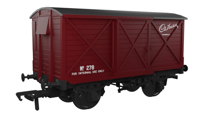 Rapido 976022 CR Dia.67 10t Van – Cadbury No.278