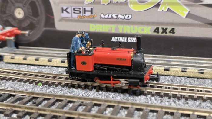 Bachmann 391-050 Quarry Hunslet 0-4-0ST "Alice" in Dinworic Quarry red - as preserved-DCC Sound (Pre-owned)