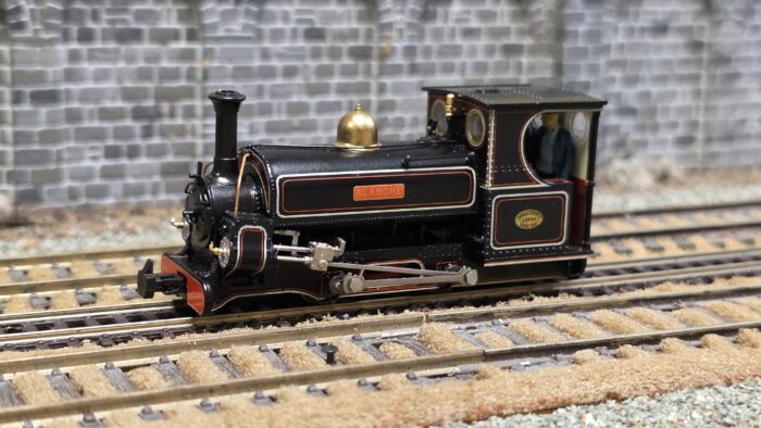 Bachmann 391-125SF Mainline Hunslet 0-4-0ST 'Blanche' in Penrhyn Quarry lined black (early condition) - DCC Sound (Pre-owned)