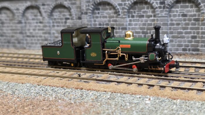 Bachmann 391-136SF Mainline Hunslet 2-4-0STT 'Blanche' in Ffestiniog Railway green - DCC Sound (Pre-owned) slight damage