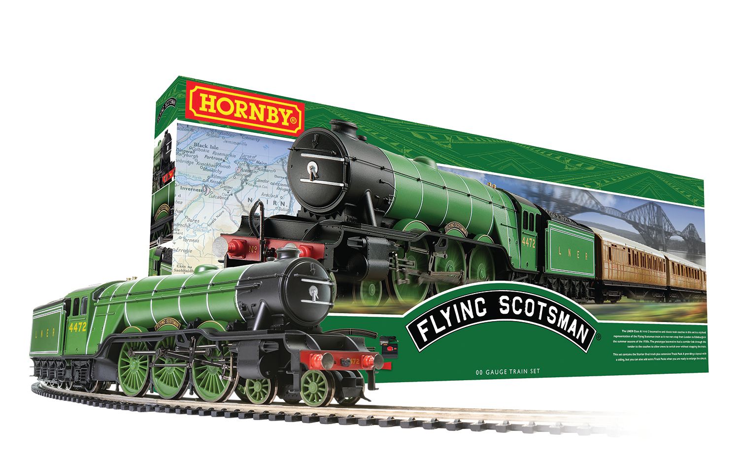 R1255M Flying Scotsman Train Set