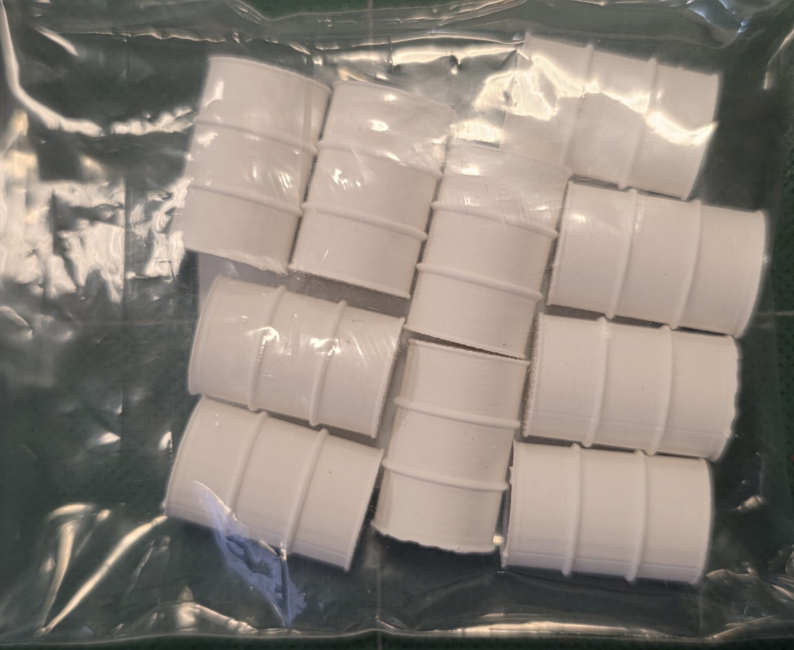3D Printed Oil Drums (Pack of 10)