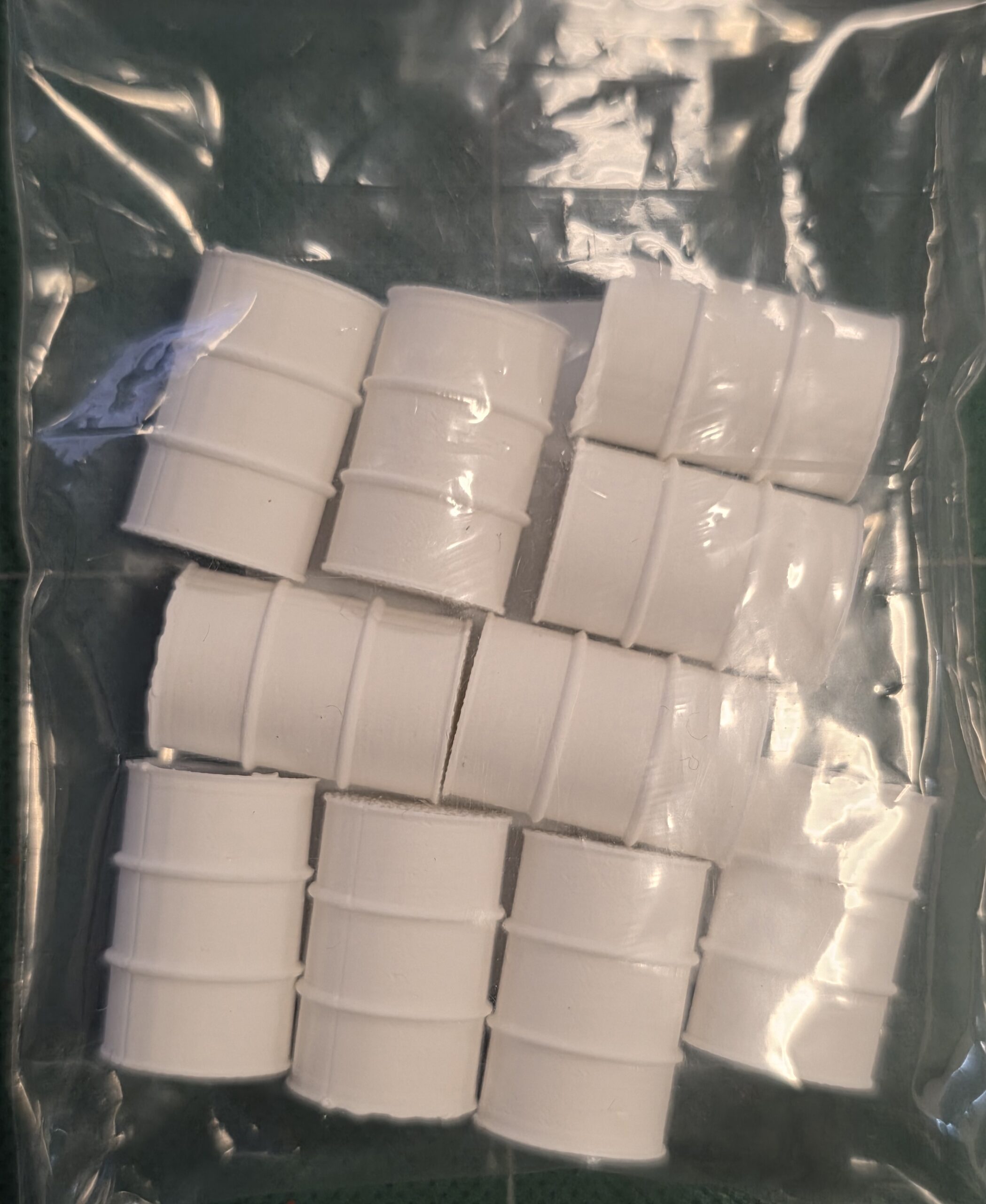 3D Printed Oil Drums (Pack of 10)