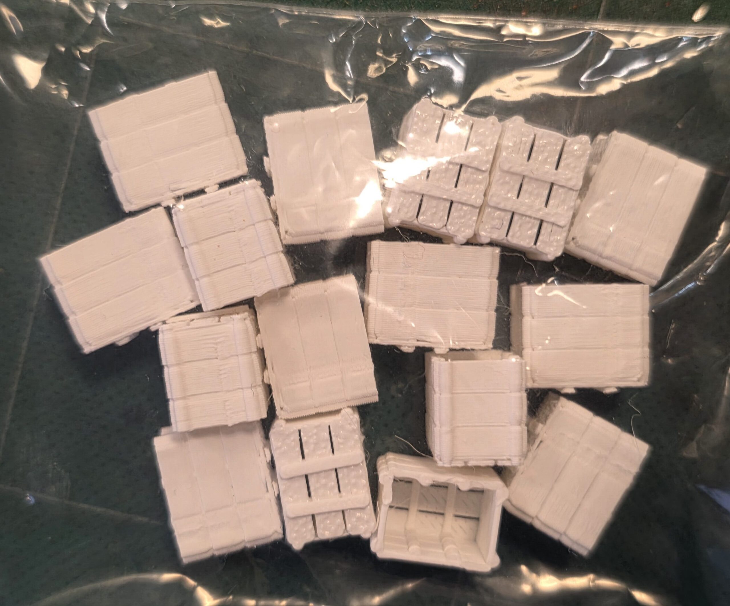 3D Printed Crates (Pack of 16)